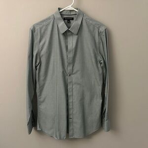 Banana Republic Light Gray Dress Shirt